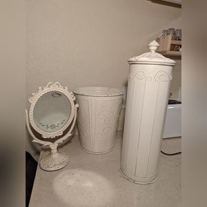 3 piece Vintage Romance bathroom set